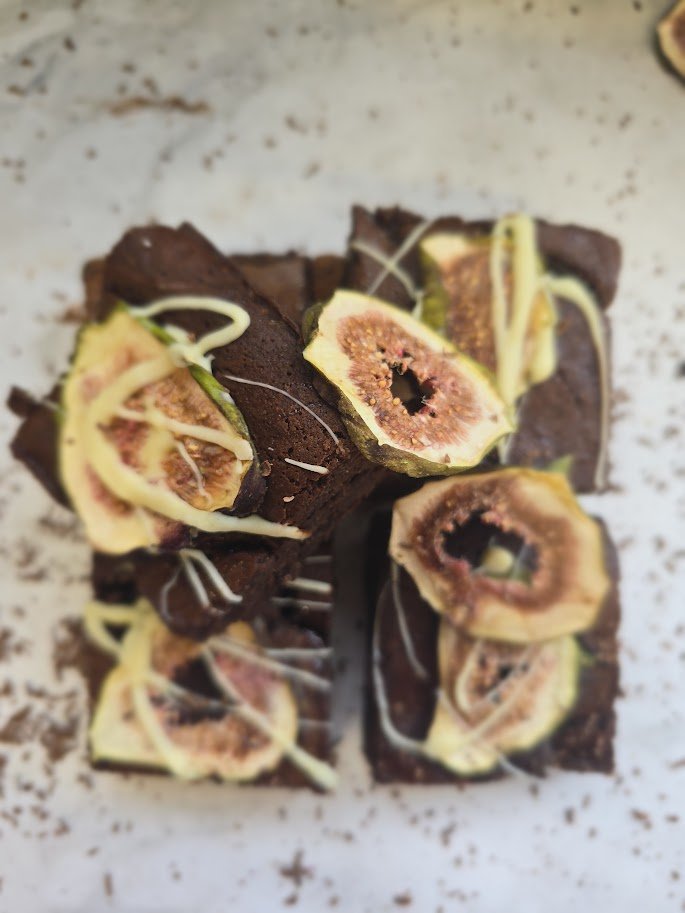 Caramelised Fig Brownie - Buttermere Brownies