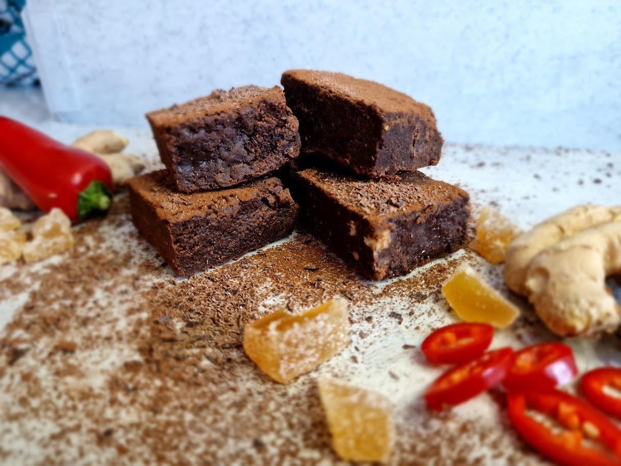 Chilli and Ginger Brownie - Buttermere Brownies