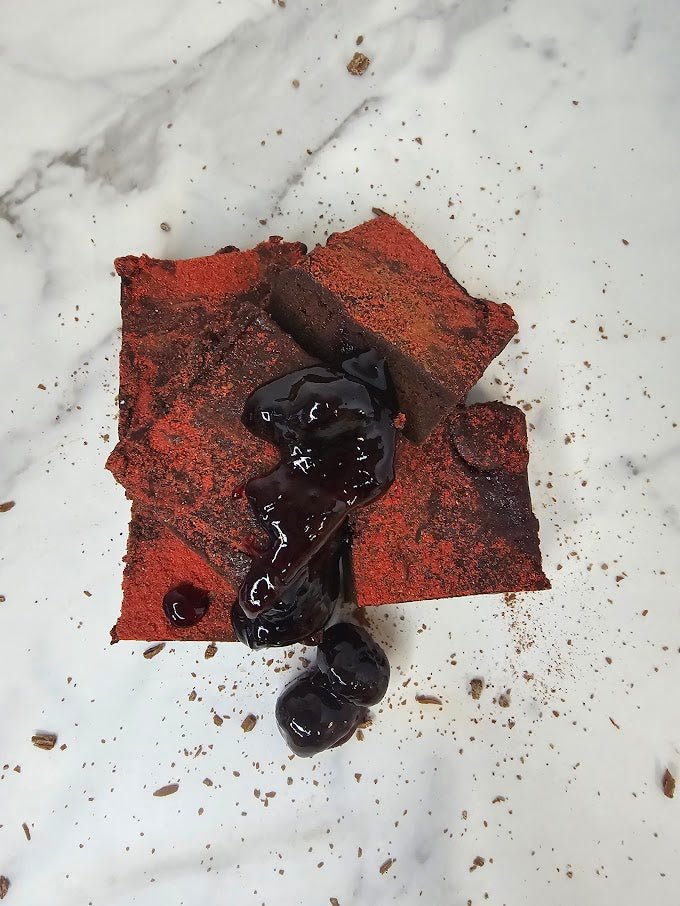 Sour Cherry Brownie - Buttermere Brownies